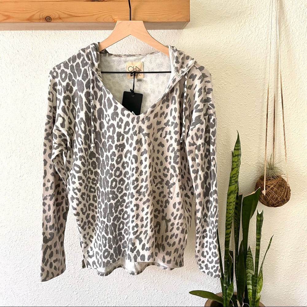 Chaser snow leopard hoodie